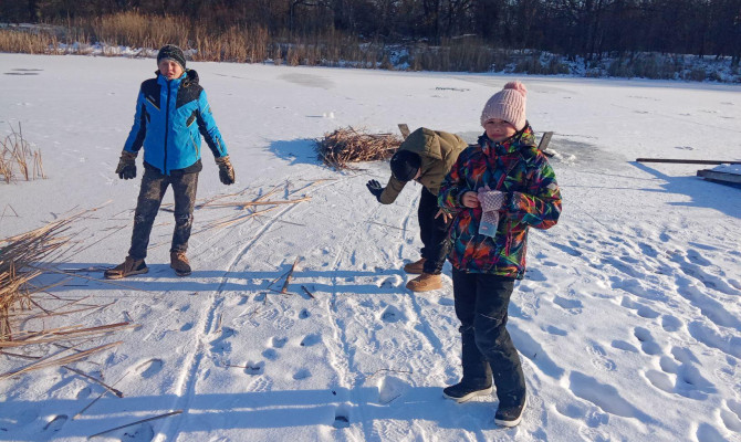 Информационный час «Осторожно, тонкий лед!»